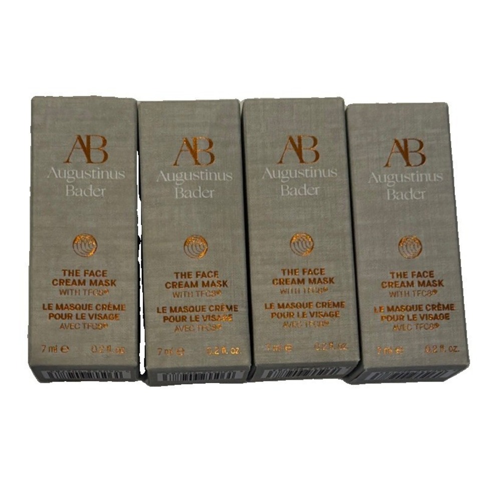 Augustinus Bader The Face Cream Mask W TFC8 .2 oz/7 ml New & Sealed  X 4 Authent